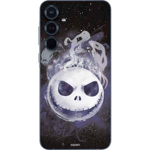 Disney The Nightmare Before Christmas Jack Skellington Face Art Galaxy A35 5G Skin